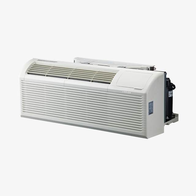 Packaged Terminal Air Conditioner (PTAC) with heat pump or electric heater